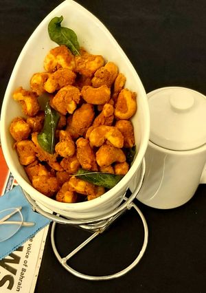 A picture of Spicy Masala Cashews.