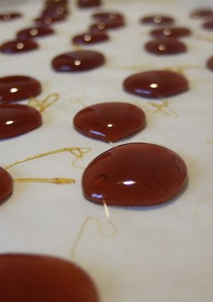 A picture of Easy & Homemade! Caramel Tablets for Custard Pudding.