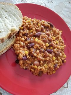 Chilis bab recept fotója