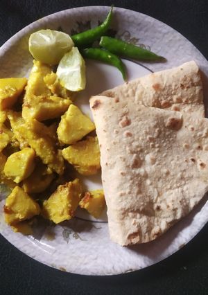 A picture of Methi bunda.