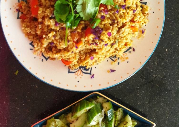 Recipe of Super Quick Homemade Lamb tabouleh