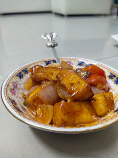 A picture of Chilli Paneer.