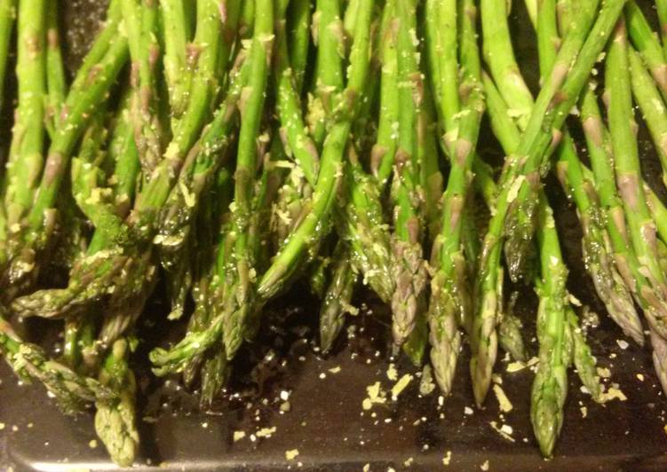 Recipe of Any-night-of-the-week Lemon Zest Asparagus