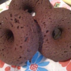 A picture of Easily Made with a Microwave!! Microwave Doughnuts.
