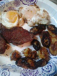 A picture of Banana breakfast.