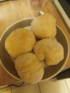 A picture of Yeast Cheddar Biscuits.