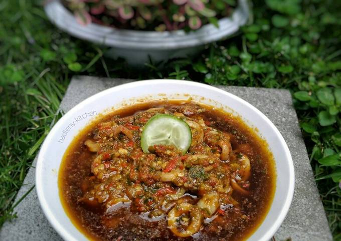 Cumi Asin Sambal Kencur