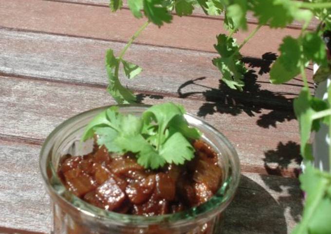 Recipe of Quick Onion Chutney