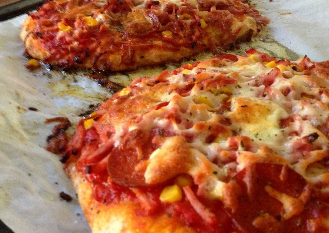 Quick and easy pizza