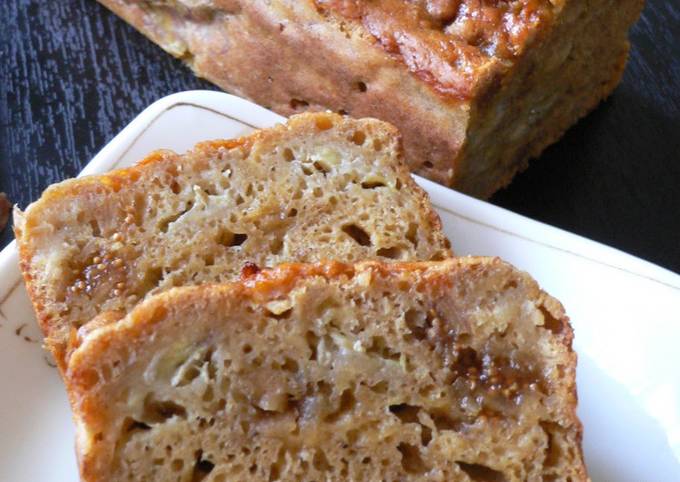 Dense Caramel Banana Bread