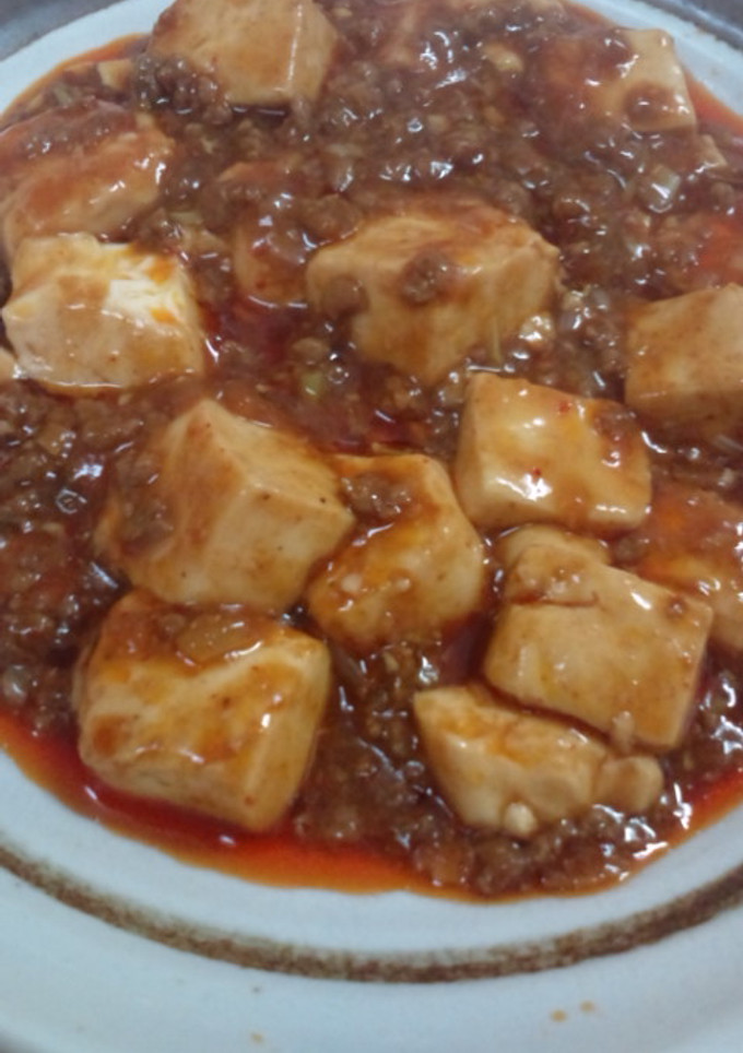 A picture of Authentic Mapo Tofu.