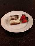 Tiramisu Layered Fudge Brownies