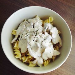 Creamy Mushroom Sauce A picture of Creamy Mushroom Sauce.