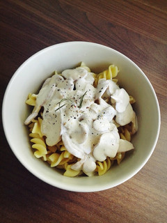 A picture of Creamy Mushroom Sauce.