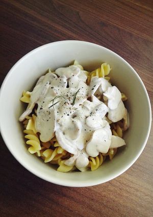 A picture of Creamy Mushroom Sauce.