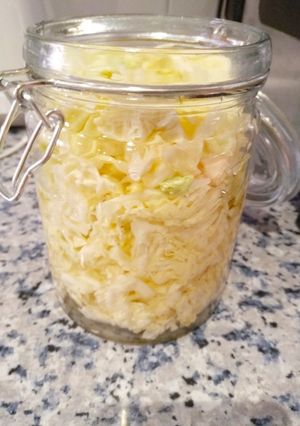 Una foto de Sauerkraut "Chucrut",