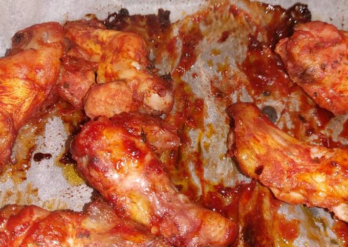 My style chicken wings