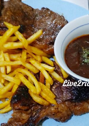 Foto resep Pan-Seared Steak
