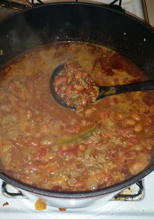 A picture of Hot IPA Chili.