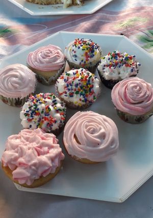 Una foto de Cupcake de vainilla
