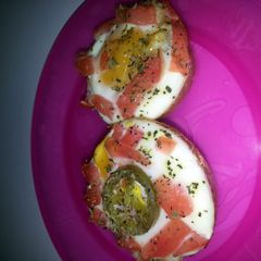 A picture of Egg pop ups.