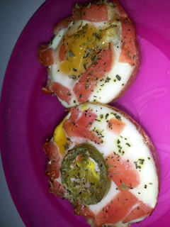 A picture of Egg pop ups.