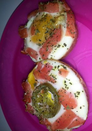 A picture of Egg pop ups.