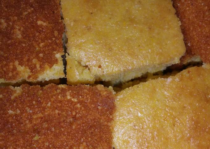 Steps to Make Authentic Grandmother&amp;#39;s Buttermilk Cornbread for Dinner Food