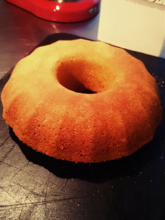 A picture of Classic sponge cake with a cinnamon twist.