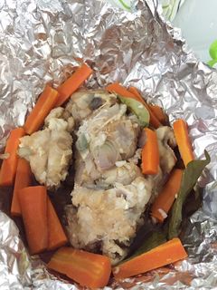 Foto resep Ikan Tim Ekor Kuning Mpasi 1+