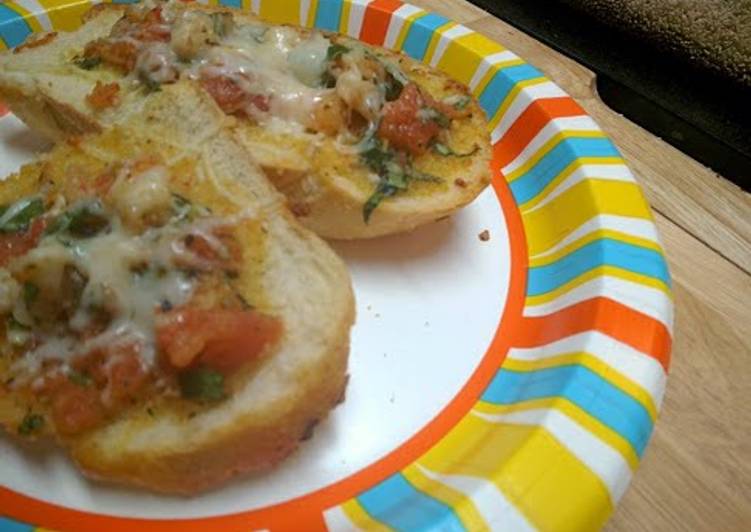 Simple Way to Make Quick Shrimp Bruschetta