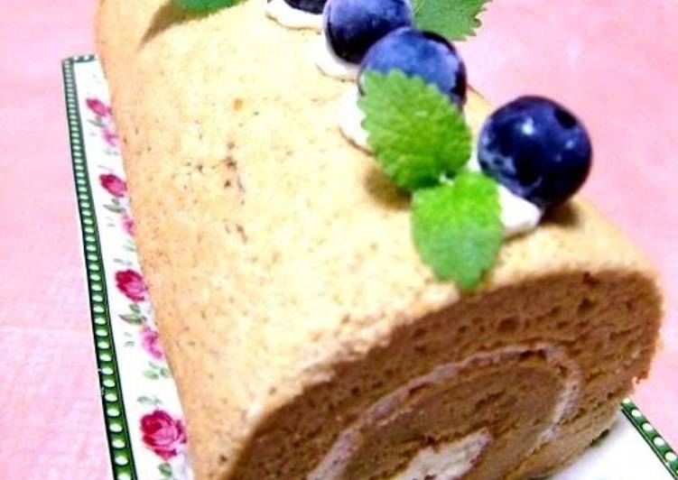 Steps to Prepare Award-winning Milk Tea Chiffon Roll Cake