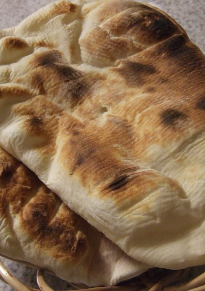 A picture of Easy Naan in a Bread Machine.