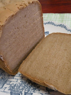 A picture of 100% Rice Flour Sandwich Bread (Brown Sugar) with the Bread Maker.