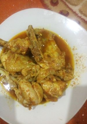 A picture of Chicken pepper soup.