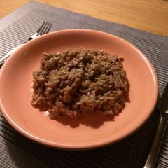 A picture of Ticino Porcini Risotto.