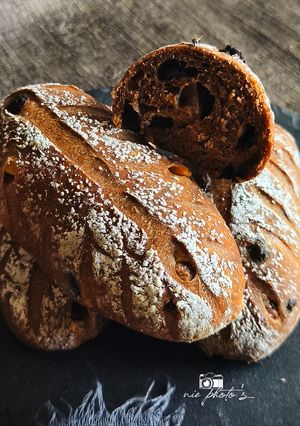 Foto resep Choco Cheese Sourdough Bread