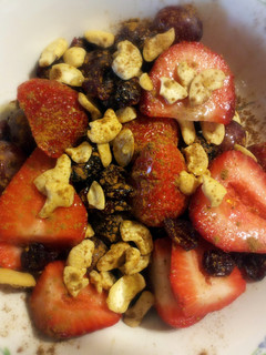 A picture of Red Fruit Salad.