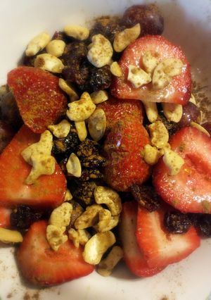 A picture of Red Fruit Salad.
