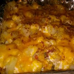 A picture of Cheesy bacon ranch potatoes.