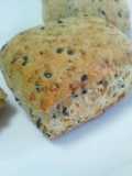 Rustic and Fragrant Wholewheat Black Sesame Seed Scones