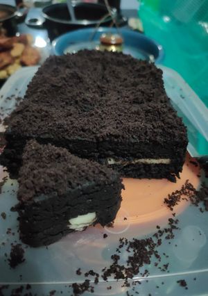 Foto resep Cake Oreo Simple