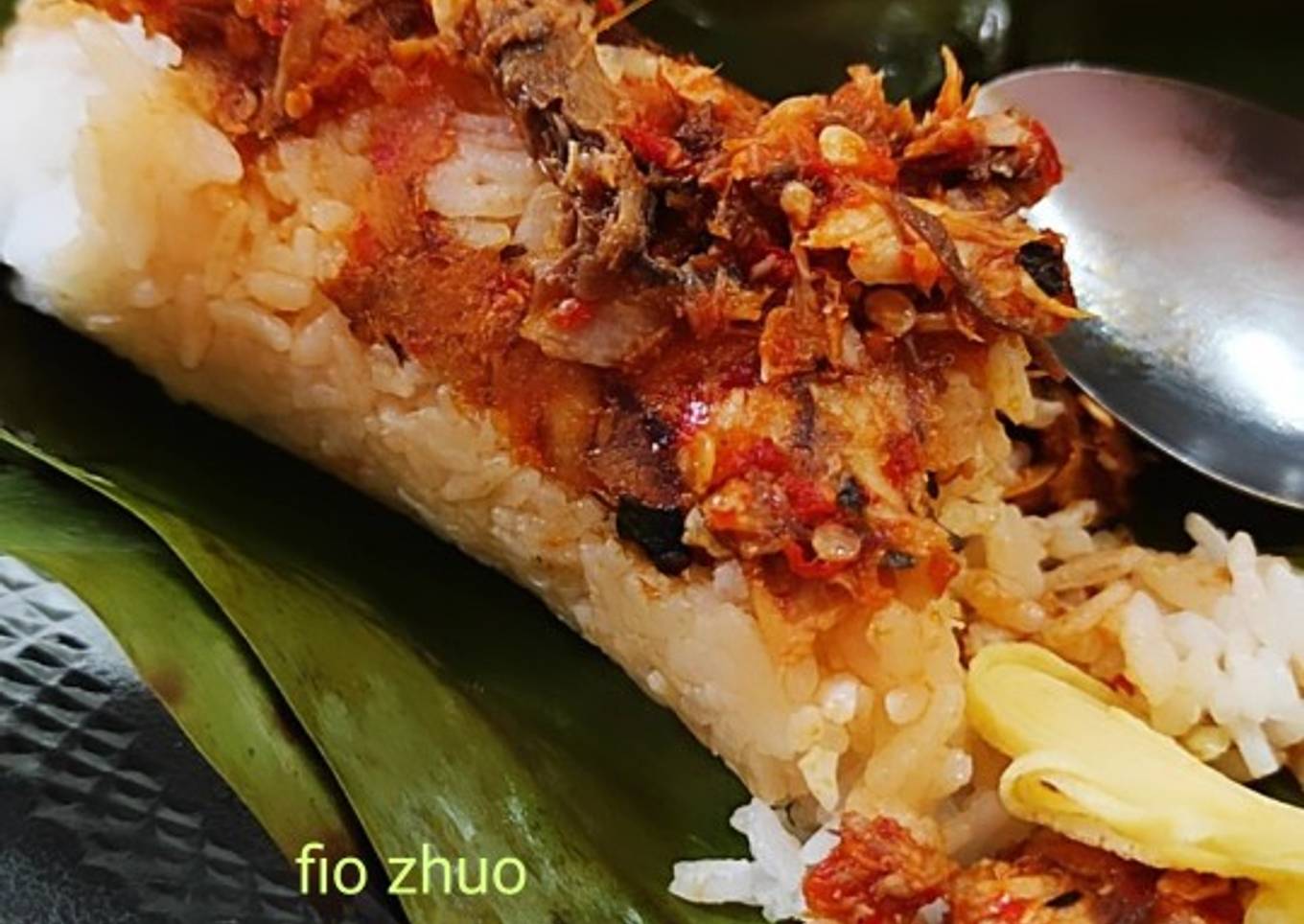 Nasi Bakar Sambel Tongkol
