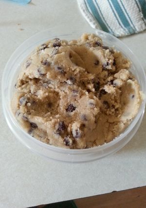 A picture of Chocolate Chip Cookie Dough Dip.
