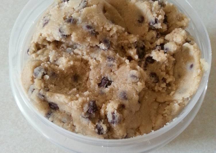 Recipe of Super Quick Homemade Chocolate Chip Cookie Dough Dip