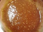 A picture of dashi broth