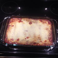 A picture of Chicken Manicotti.