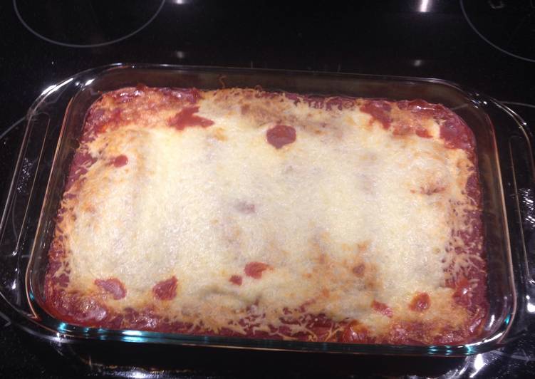 Recipe of Homemade Chicken Manicotti