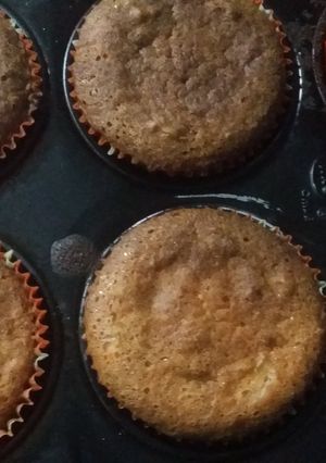 A picture of Peruvian corn (choclo) muffins.