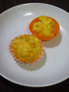 A picture of For Bentos: Corn and Cheese Egg Chakin (Bundles).